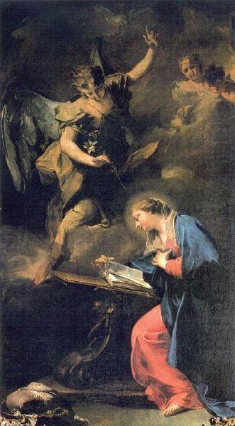 Annunciation, Giovanni Battista Pittoni